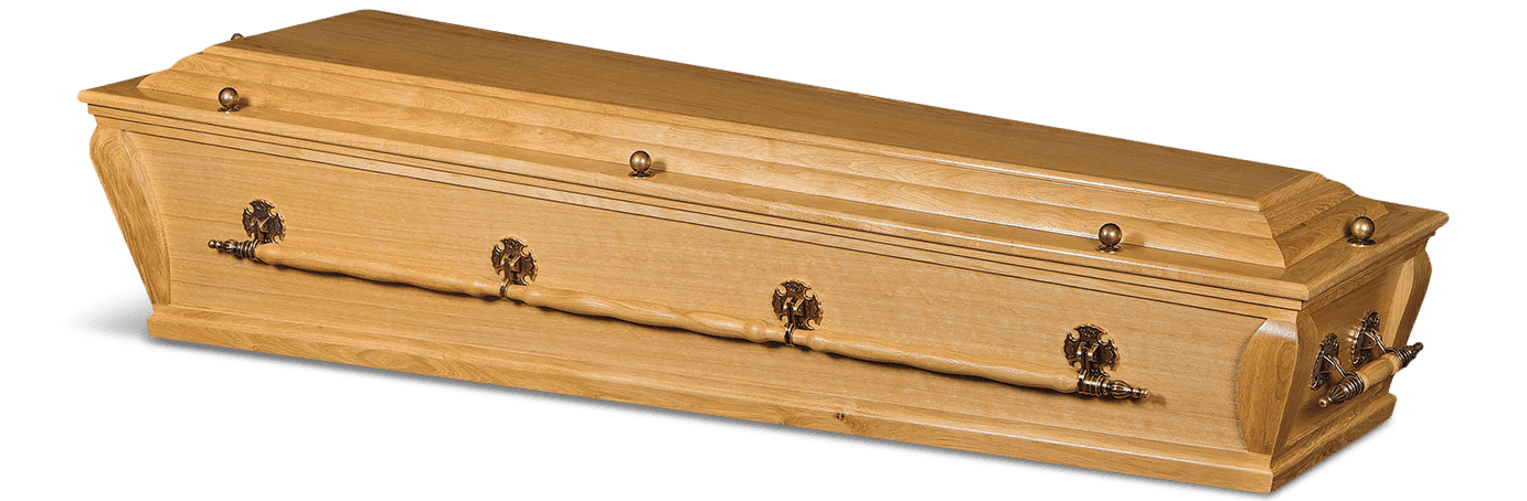Klassieke Eiken Luxe Uitvaartkist