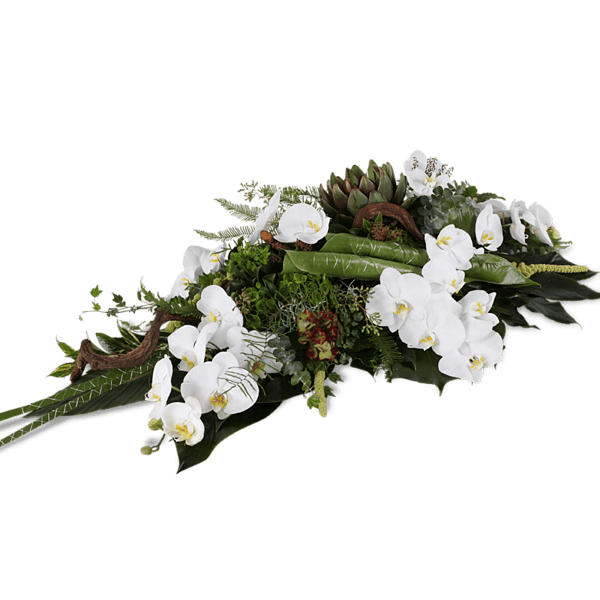 Rouwbloemstuk 'Mountain High'