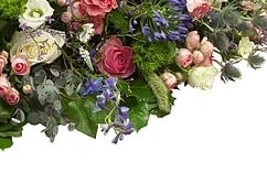 Rouwbloemstuk 'Carpe Diem'