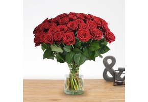 Bos Rode Rozen 15 stuks