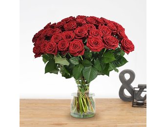 Bos Rode Rozen 15 stuks