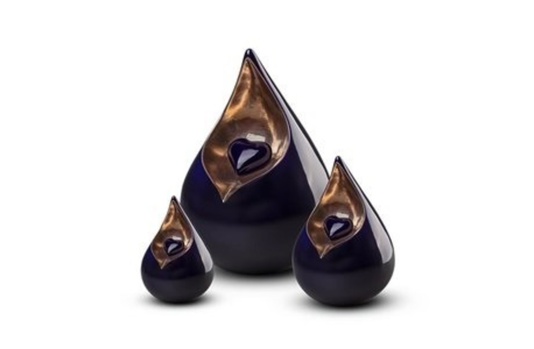 Keramische mini urn Celest