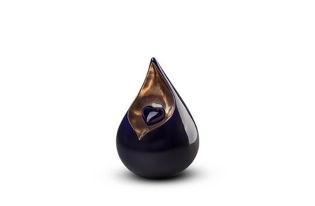 Keramische mini urn Celest