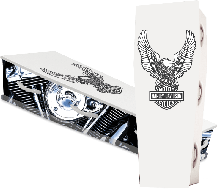 Gepersonaliseerde wrap voor uitvaartkist - FullWrap