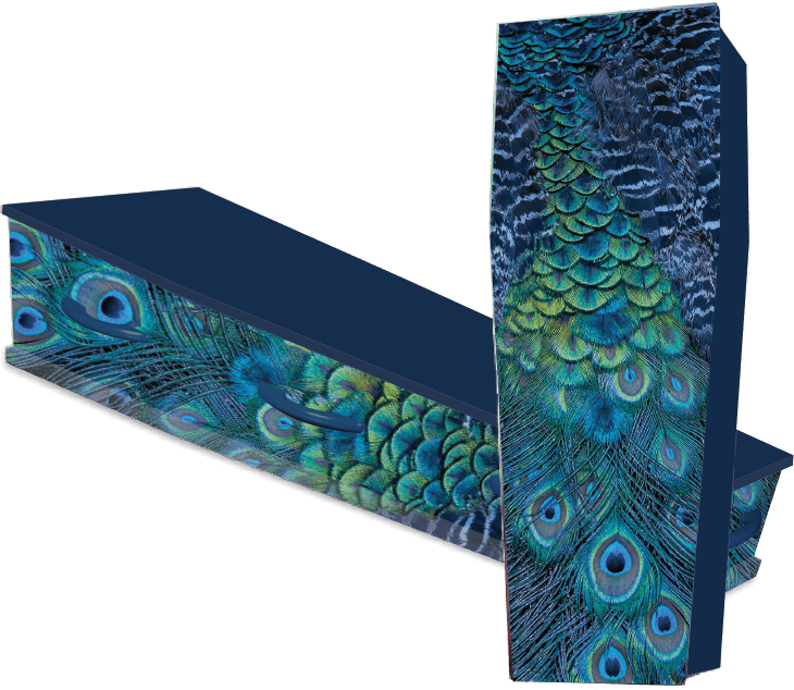 Gepersonaliseerde wrap voor uitvaartkist - FullWrap