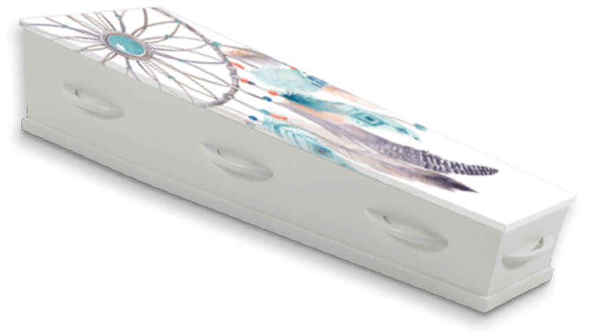 Gepersonaliseerde wrap voor uitvaartkist - TopWrap