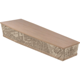 Gepersonaliseerde wrap voor uitvaartkist - RandWrap