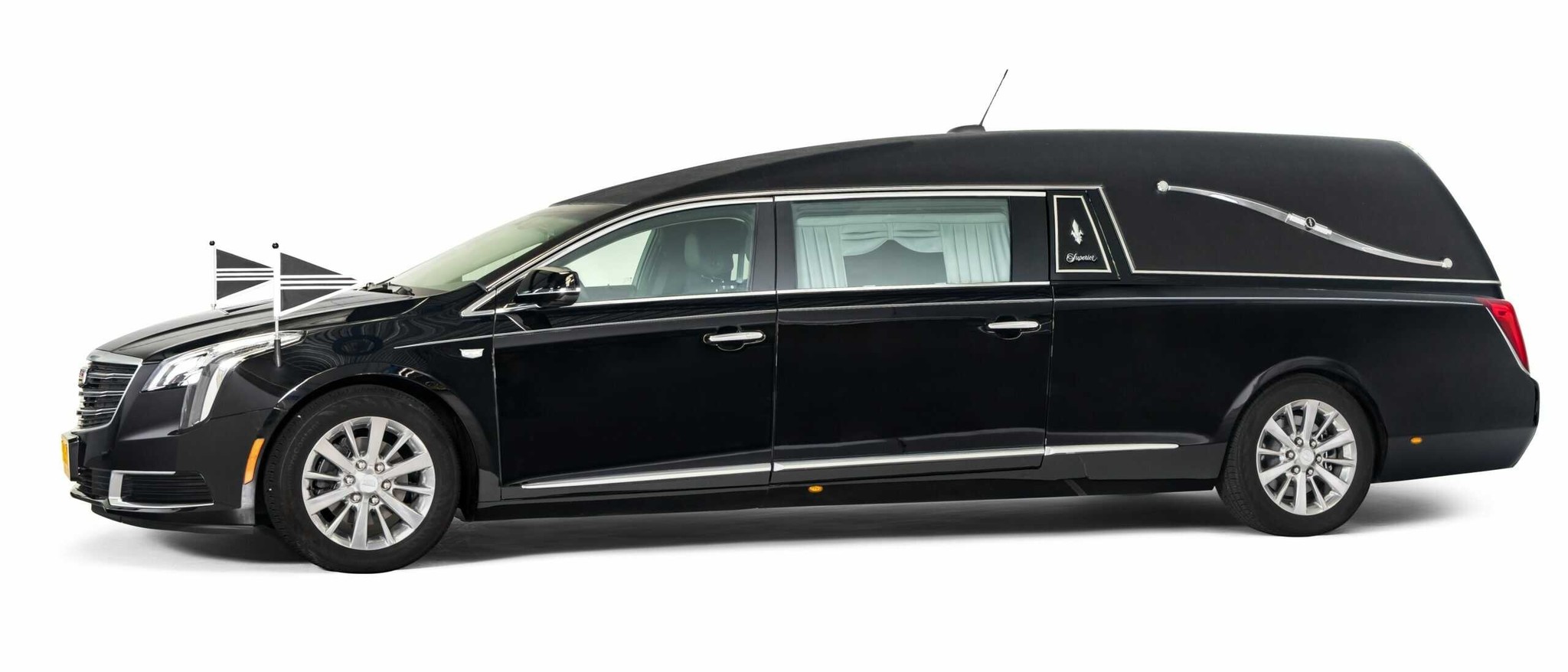 Cadillac Rouwauto Zwart