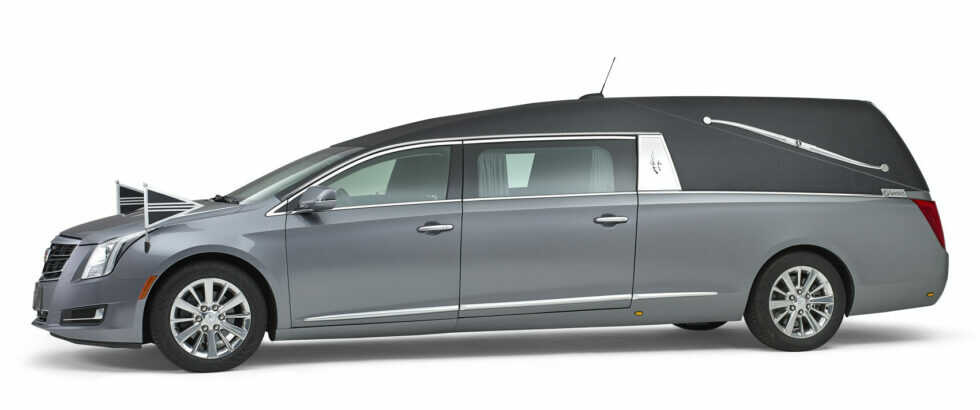 Cadillac Rouwauto Grijs