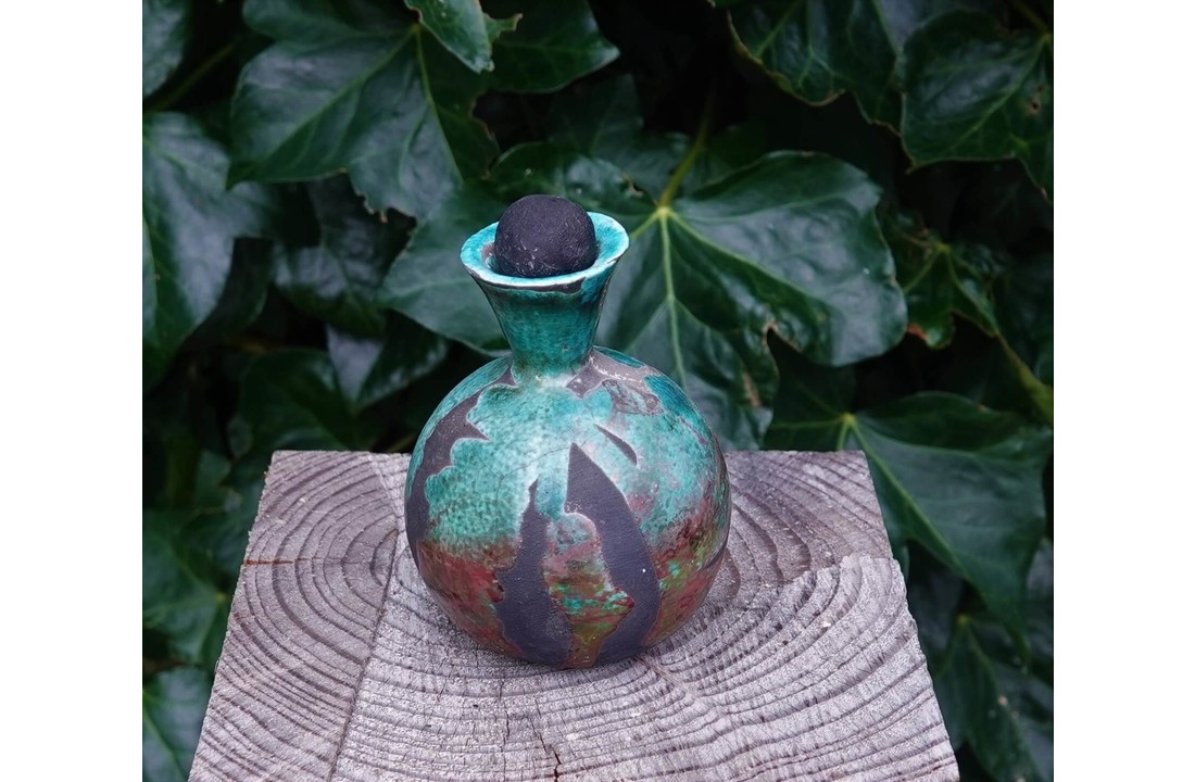 Handgemaakte Mini Fles Urn 1