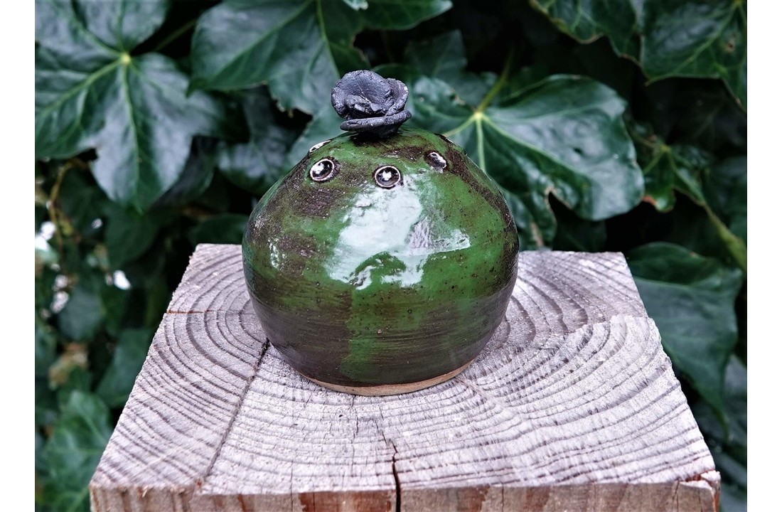 Handgemaakte Mini Urn Bloem