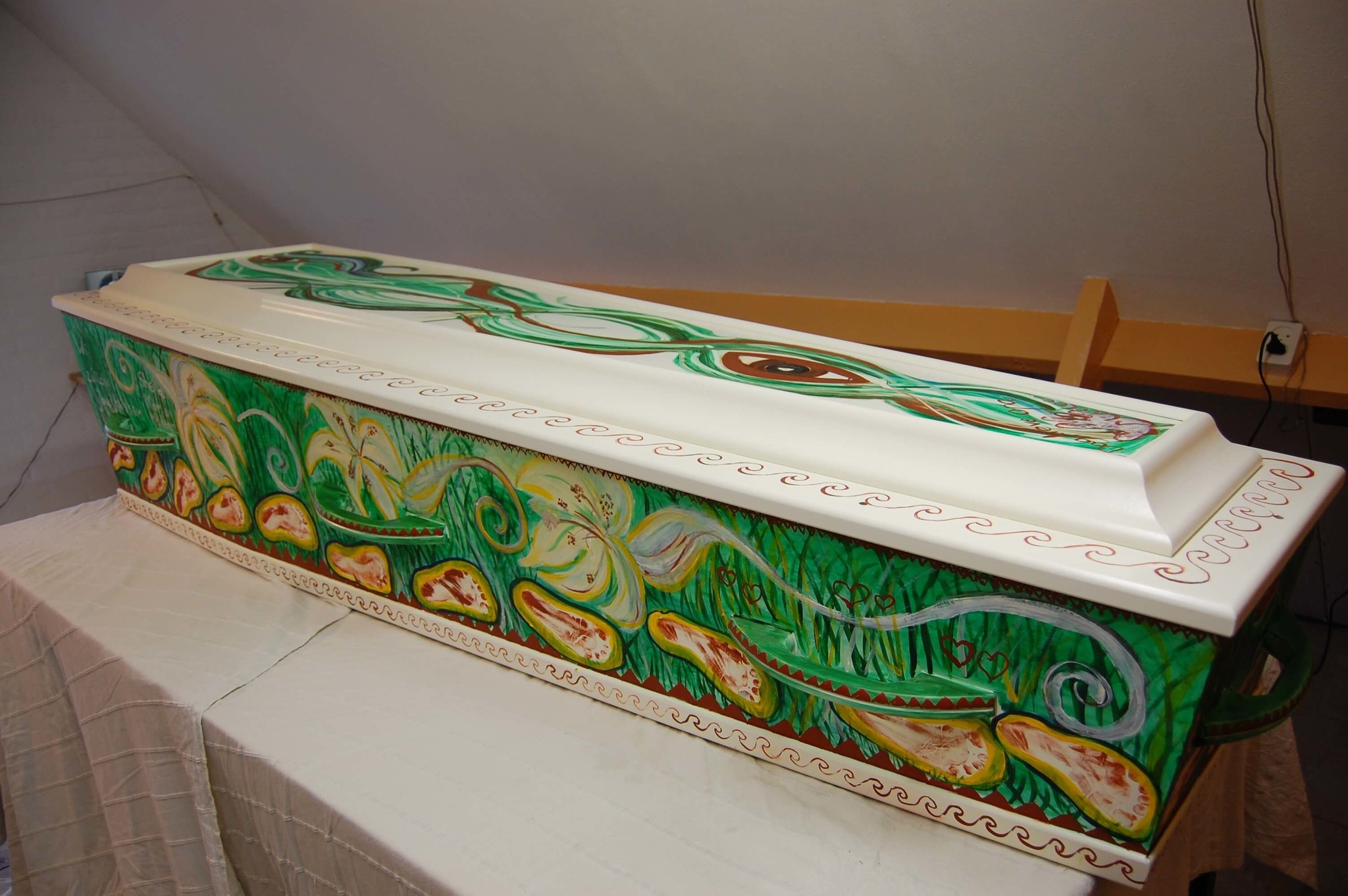 Beschilderen grafkist