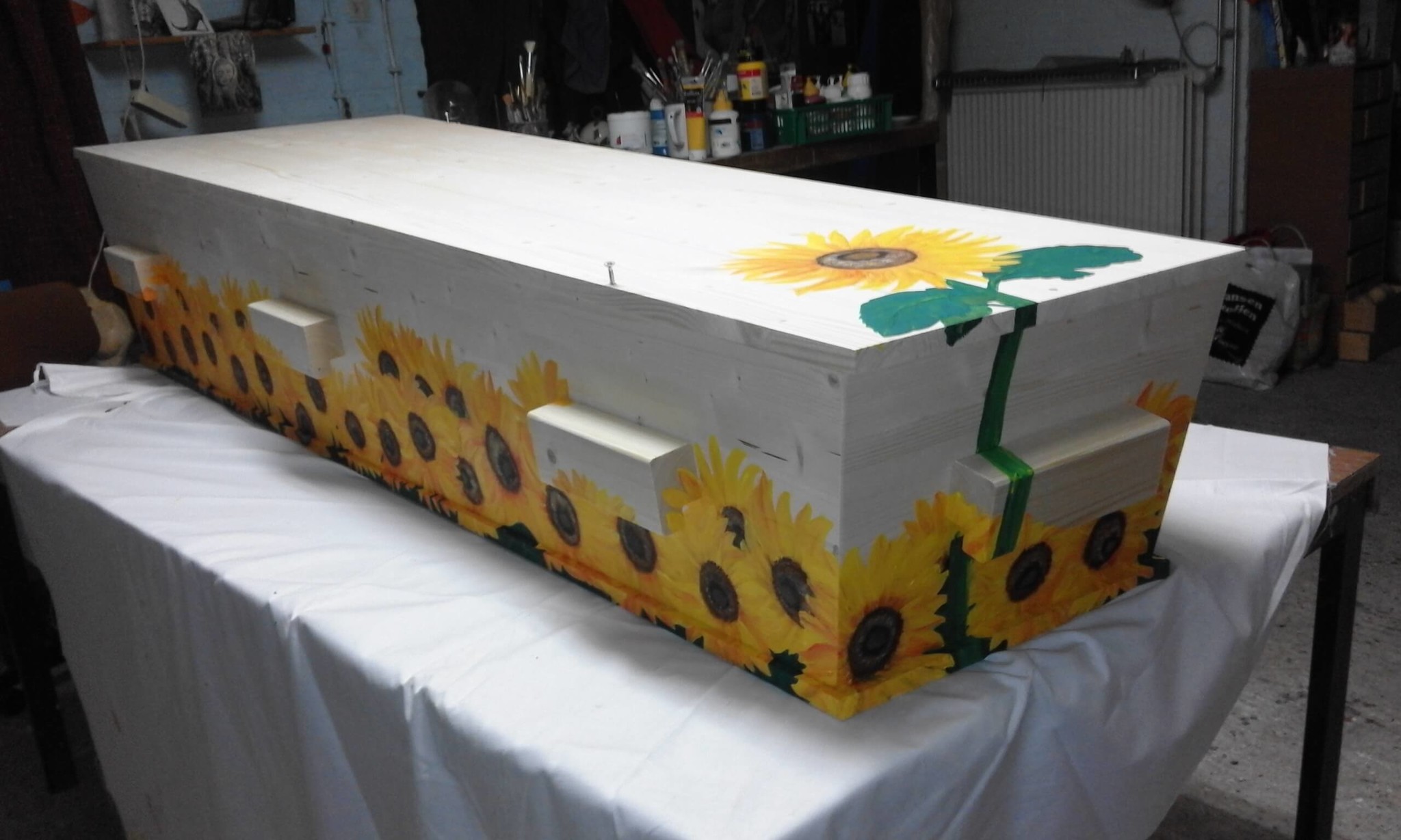 Beschilderen grafkist