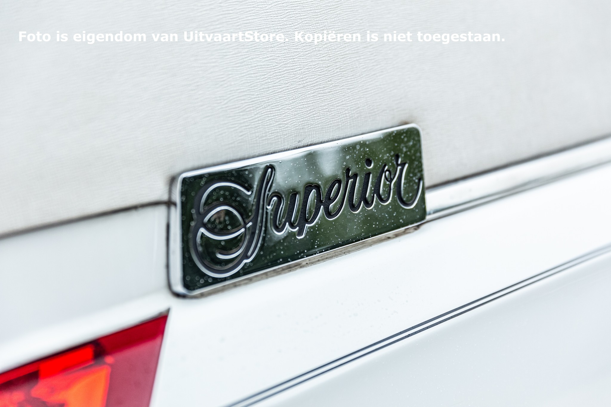 Cadillac Rouwauto Wit