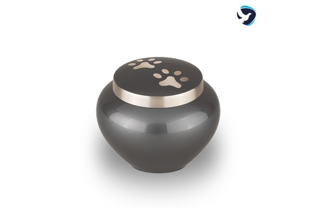 Kleine Metalen dieren urn