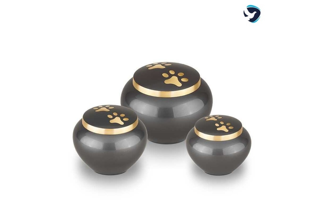 Medium Metalen dieren urn