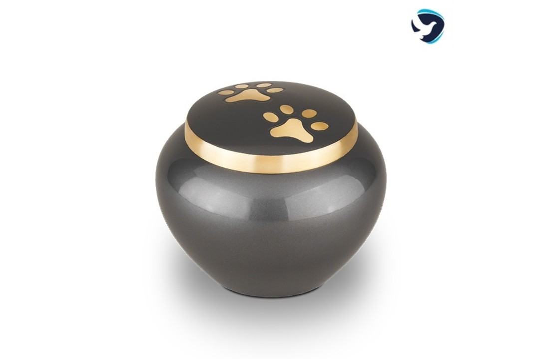 Medium Metalen dieren urn