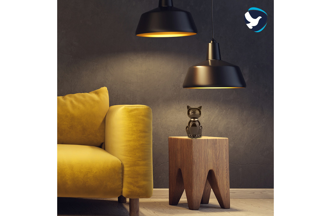 Metalen Dieren Urn Nuna Bruin