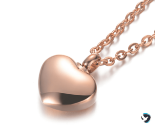 Goedkope ashanger rosegoudkleurig