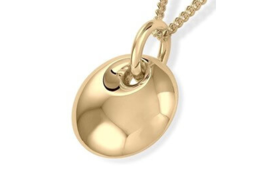 Ronde Ashanger Assieraad 14k goud