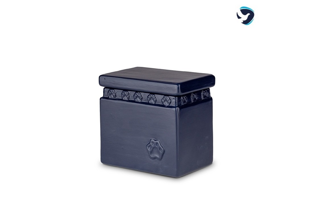 Biologische Dieren Urn Blauw