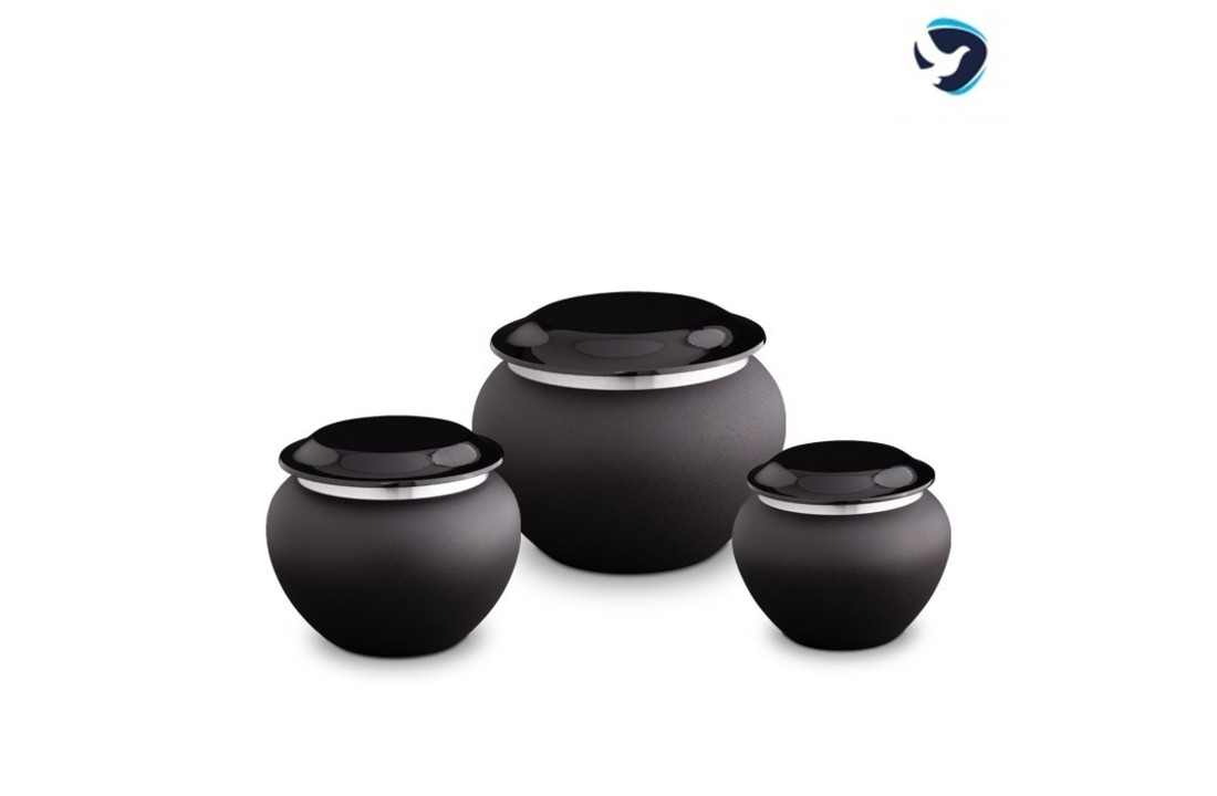 Medium Zwarte Urn