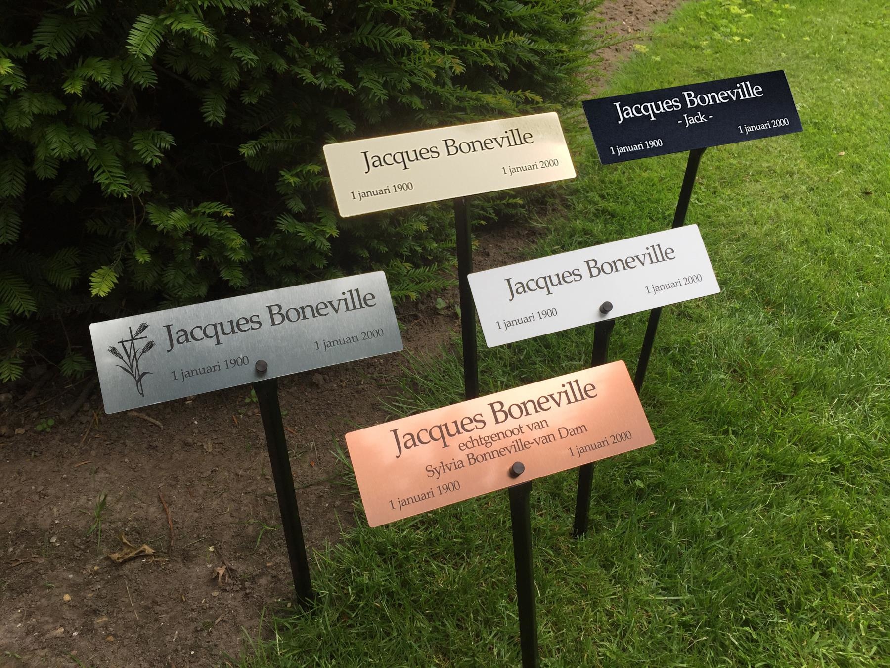 Grafmarkeerder Kunststof