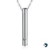 Goedkope Ashanger Cilinder Zilverkleurig