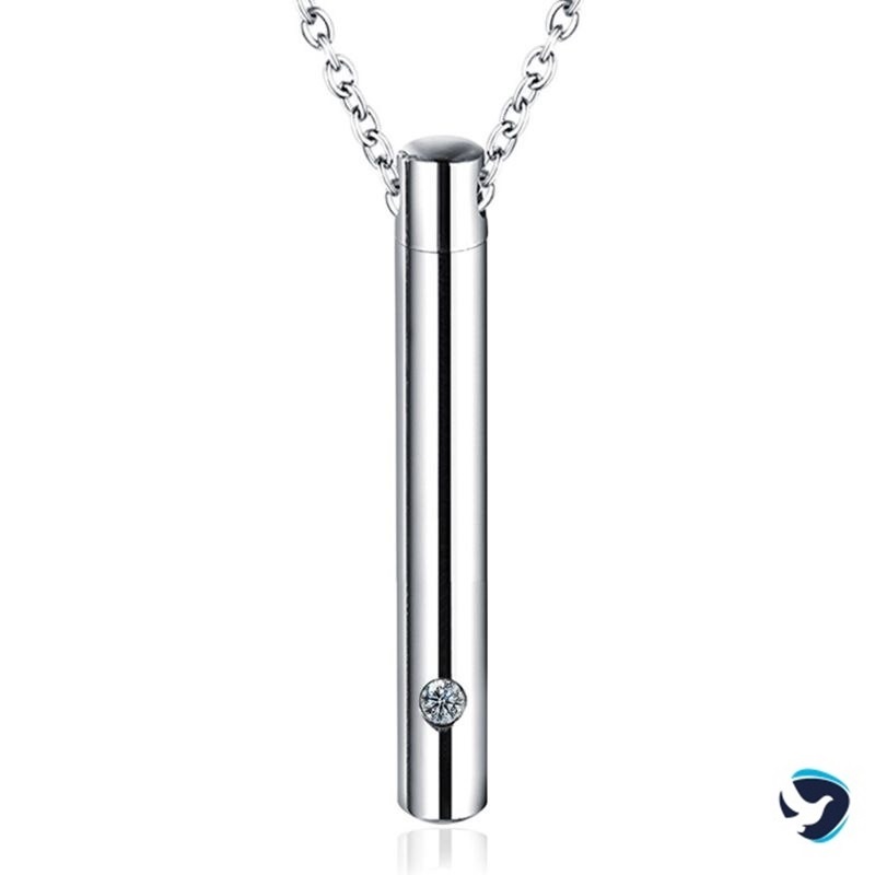 Goedkope Ashanger Cilinder Zilverkleurig