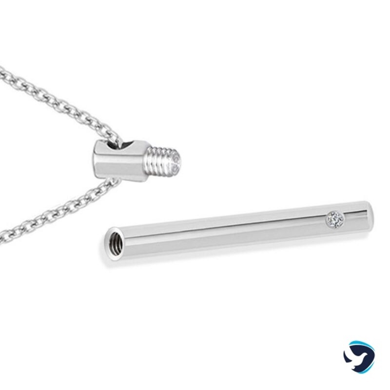 Goedkope Ashanger Cilinder Zilverkleurig