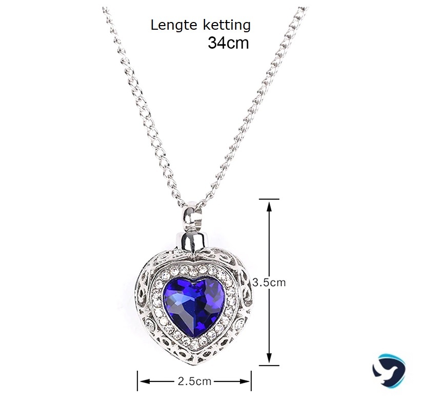 Brocante' Ashanger met ketting