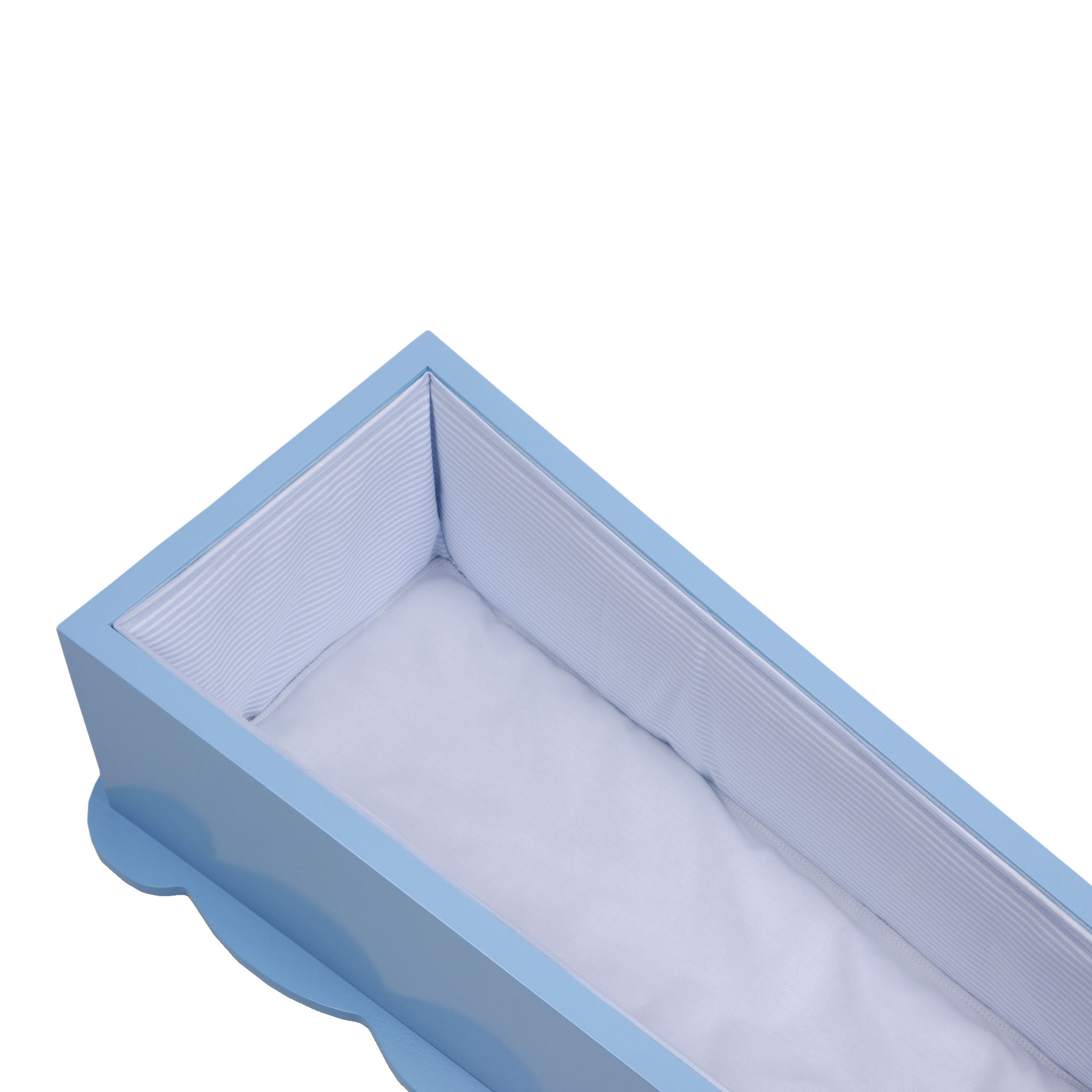 Kinderkistje Beertje 40 cm Lichtblauw