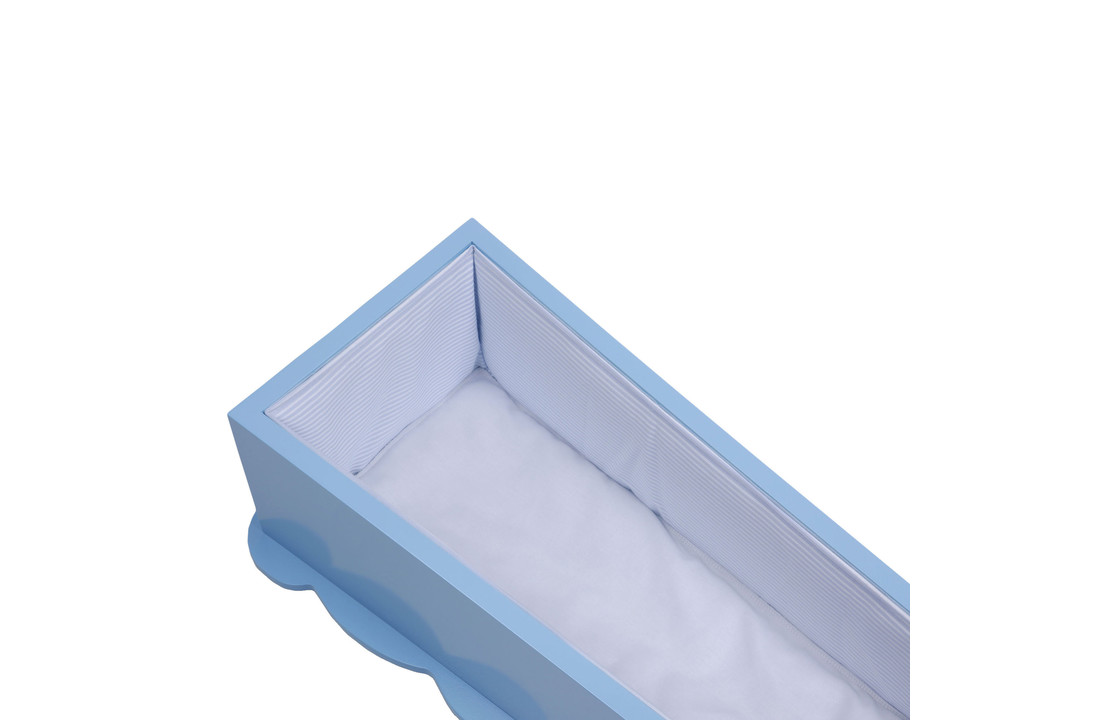 Kinderkistje Beertje 56 cm Lichtblauw