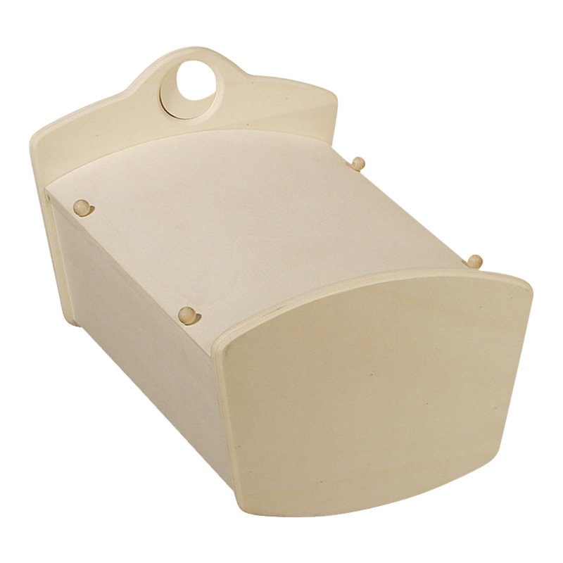 Wiegkistje Kinderkist 40 cm ongelakt