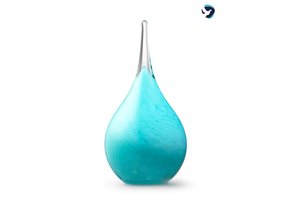 Turquoise Mat As-Druppel Mini