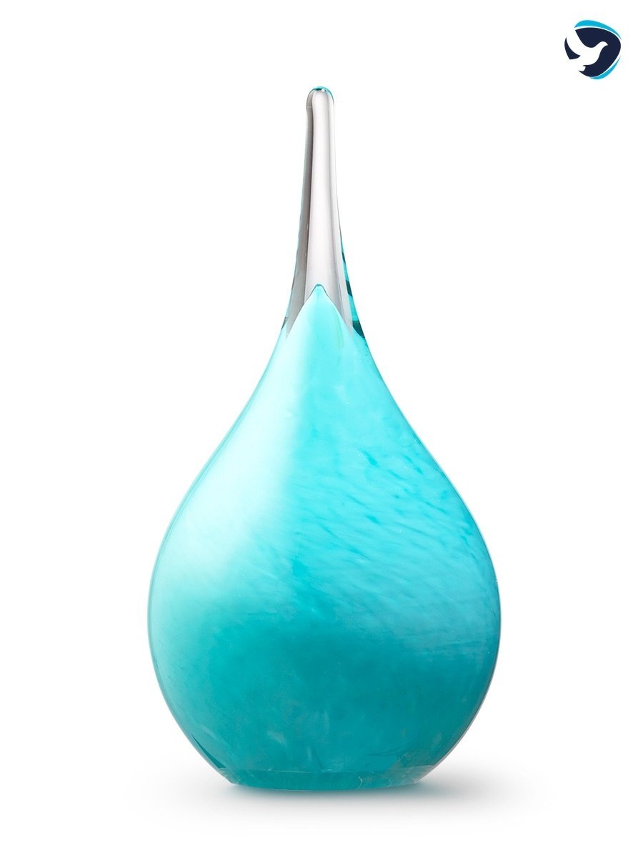 Turquoise Mat As-Druppel Mini