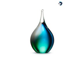 Blauw Groene As-Druppel Mini