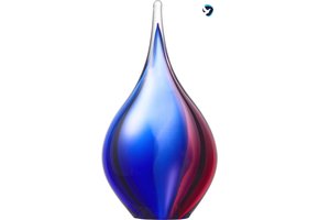 Blauw Roze As-Druppel Mini