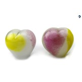 Grote Glazen Urn Hart Pastel