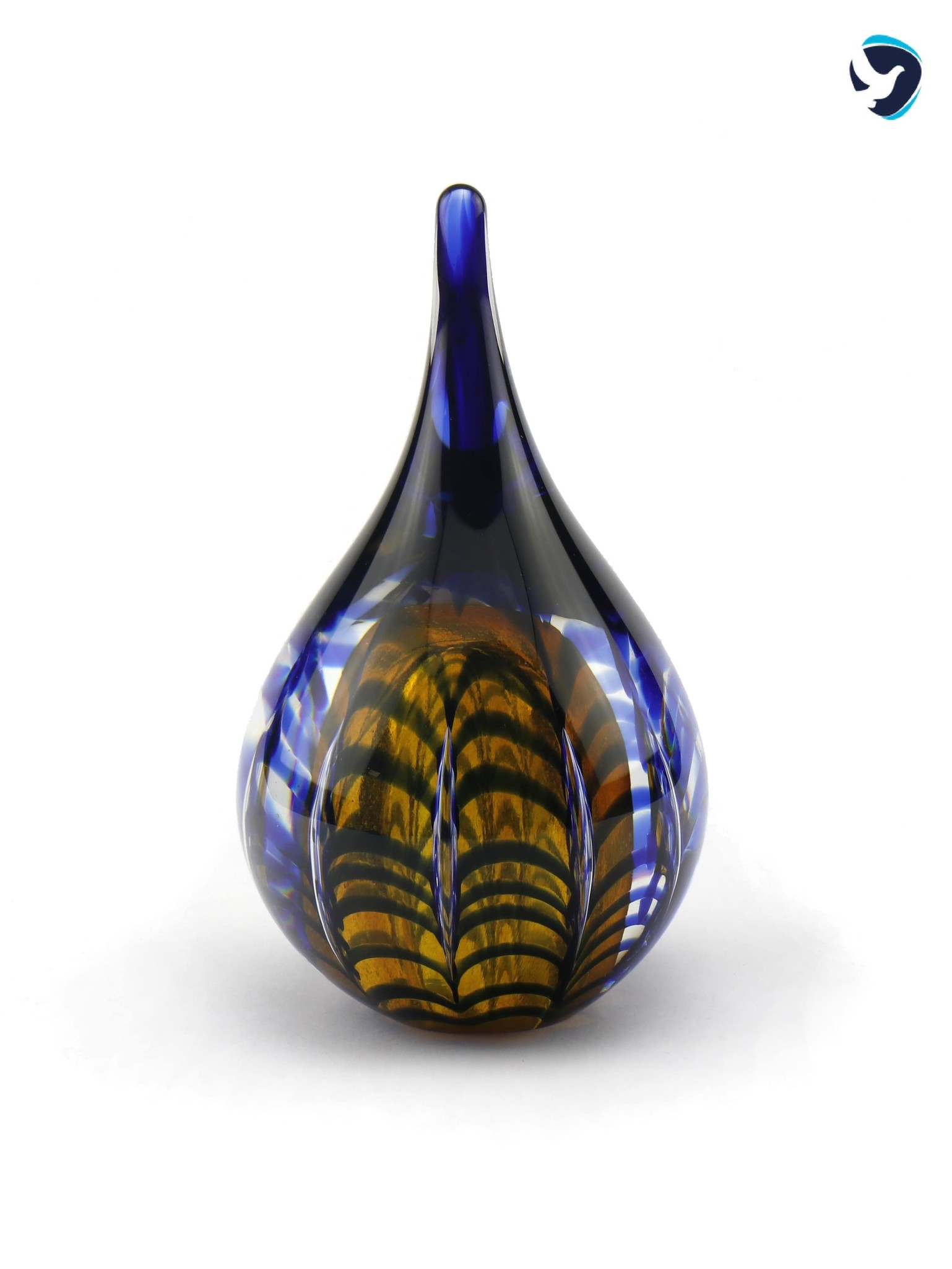 Glazen Urn Rimpeling