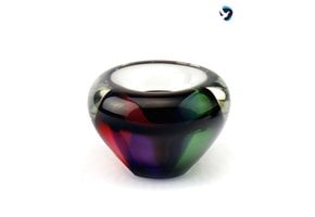 Glazen Urn Theelicht Multi Color