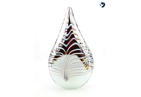 Grote Glazen Urn Druppel Cognac