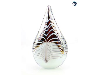 Grote Glazen Urn Druppel Cognac