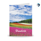 Rouwkaart Bloemenveld