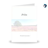 Rouwkaart Heide Balk