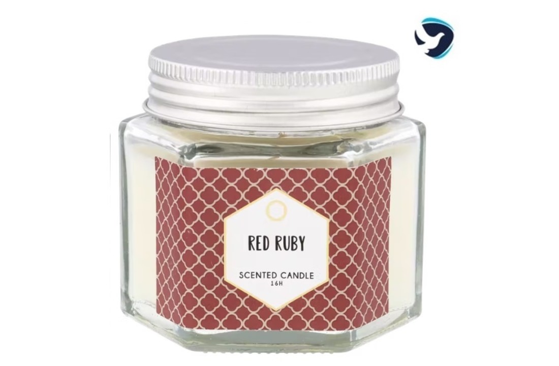 Geurkaars 'Red Ruby'