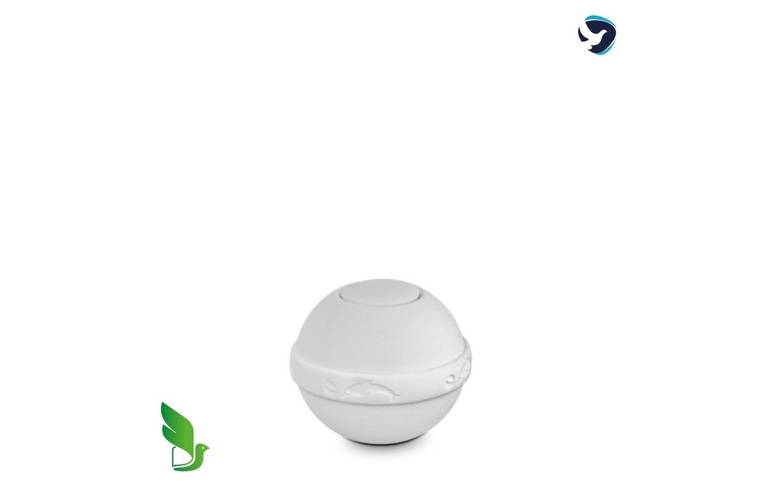 Kleine Bio Zout Urn "Nu"