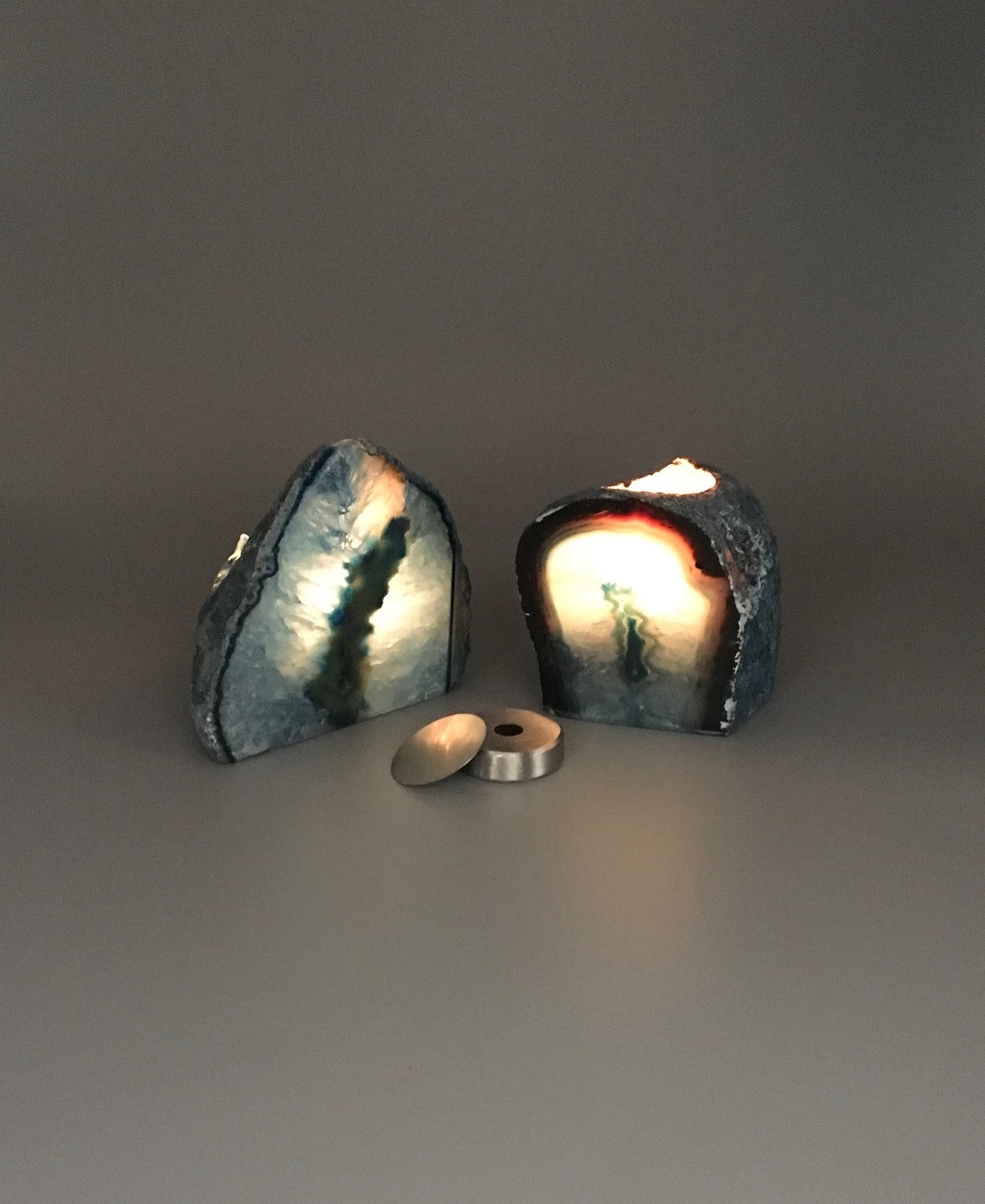 Kaarsenhouder Urn Agaat Paars