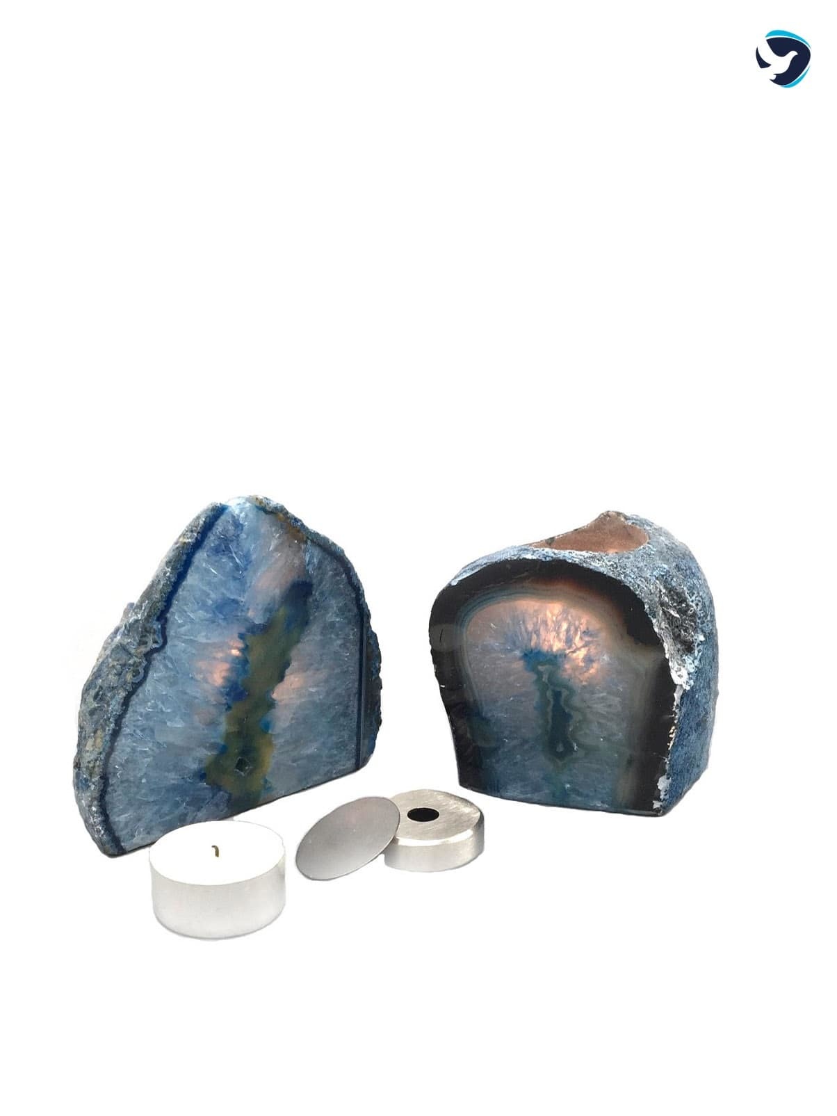 Kaarsenhouder Urn Agaat