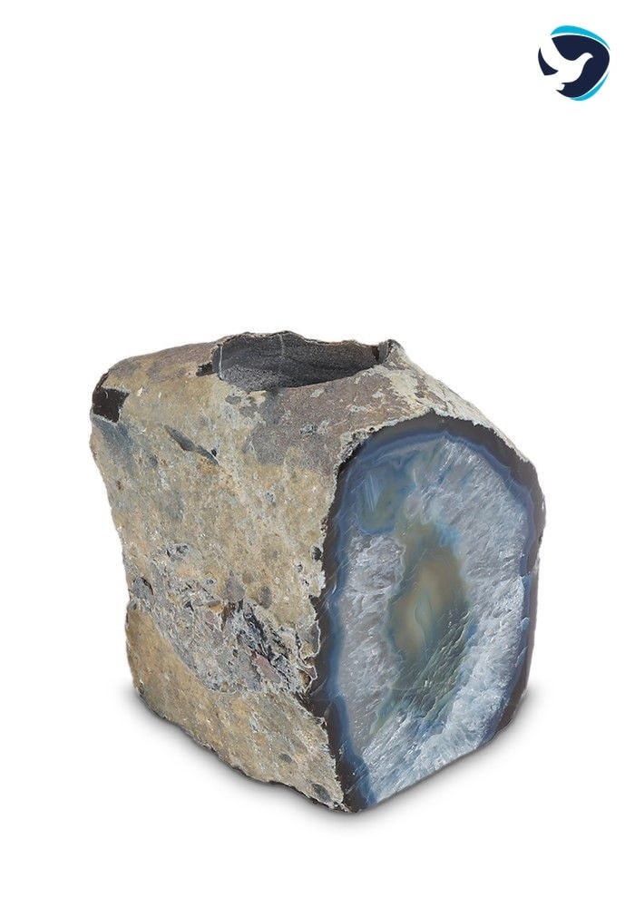 Kaarsenhouder Urn Agaat